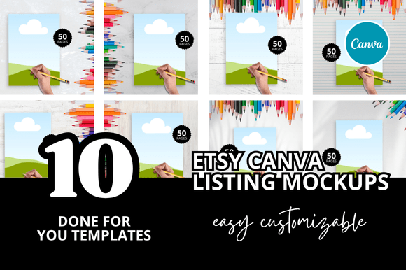 10 Children's Coloring Listing Mockup: A Designer's Guide