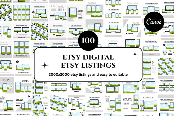 Elevate Your Etsy Shop with Professional Mockup Bundles