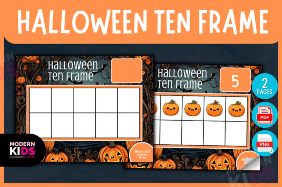 Elevate Your Halloween Lessons with This Ten Frame Activity