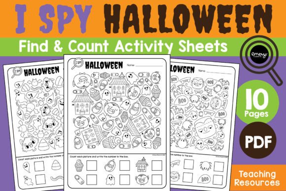 I SPY HALLOWEEN Find and Count Activity: A Practical Guide