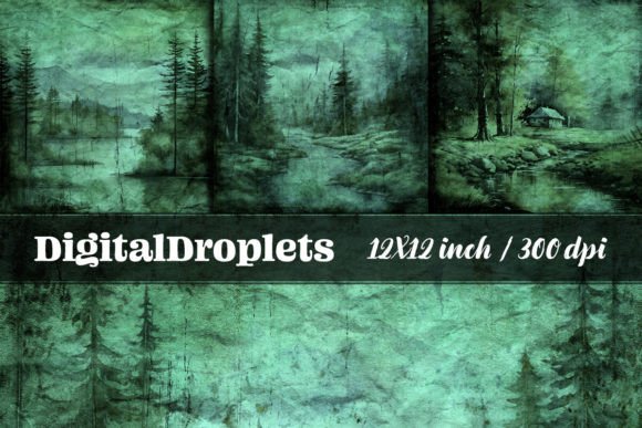 Old Woodlands Vol.1 Collection: A Texture Toolkit for Authentic Design