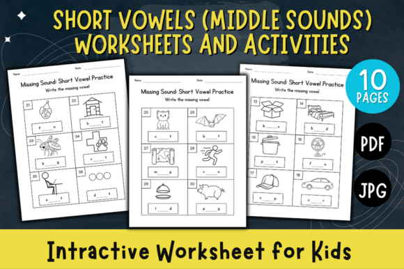 Short Vowels (Middle Sounds) Worksheets: A Practical Toolkit for Early Literacy