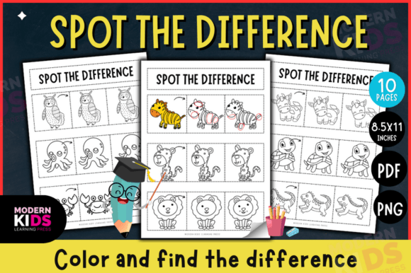 Spot the Difference Worksheet: A Tool for Visual Acuity